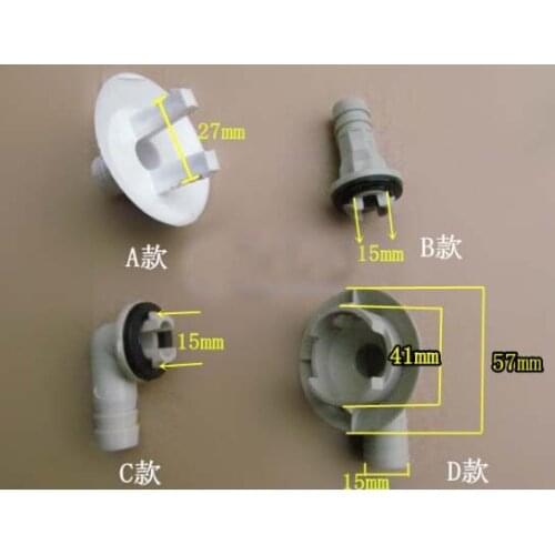 A/C drain water output plug air conditoner outside device adapter from drain pipe