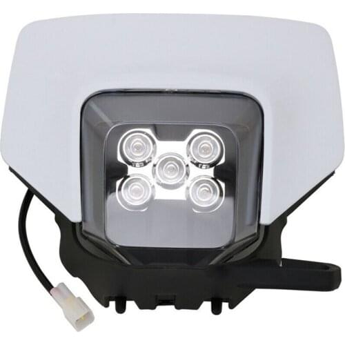 DHBH-Motorcycle LED Headlight Front Lamp Mask Lighting Head Light Lamp for Husqvarna 2020