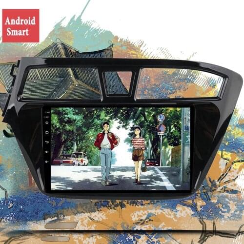 DSP Android 10.0 Car GPS Navigation DVD Player For Hyundai i20 2014-2017 Auto Stereo Radio Multimedia Player Head Unit Recorder