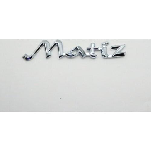 MAtiz Emblem Letters Symbol Logo Badge Rear Trunk Lid For DAEWOO