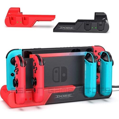 Newest Upgraded 4 In 1 Joy-con Controller Charging Dock Charger Station for Nintend Nitendo Nintendo Switch Joycon Accessories