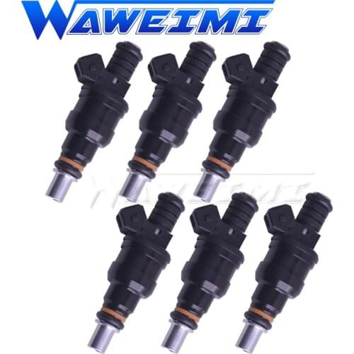 WAWEIMI Brand New 6x Fuel Injector 0280150812 For DODGE CHRYSLER PLYMOUTH 3.0L V6 MD141131