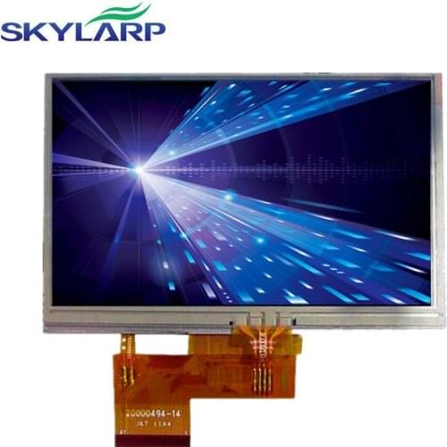 Skylarpu new 4.3"inch for garmin nuvi 265w 200W 265WT GPS LCD display LQ043T1DH41 LCD screen+Touch Panel Screen Free shipping