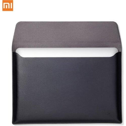 Original Xiaomi Mi 12.5/13.3 inch Laptop Bag Upgraded for Xiaomi Air Laptop Case Pu Leather Waterproof Laptop Sleeve Laptop Bags