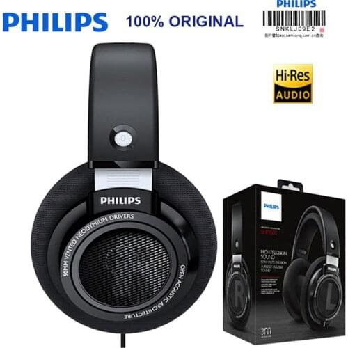 Original Philips SHP9500 Professional Headphones with Active Noise Cancelling 3 meters headset for Xiaomi MP3 Official Test
