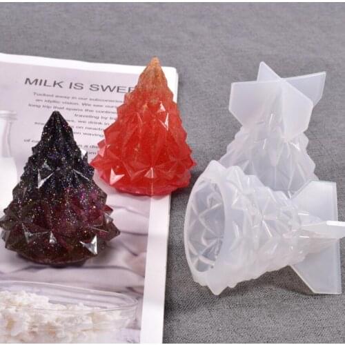 Christmas Tree Silicone Mold Resin UV Epoxy Mold DIY Resin Crafts Handmade Xmax Gift Decoration Home Decor Casting Mould