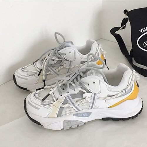 Women Sport Sneakers Ladies Casual Sneakers Female Running Shoes Girls Mesh Sneakers Woman White Casual Couples Shoes кроссовки