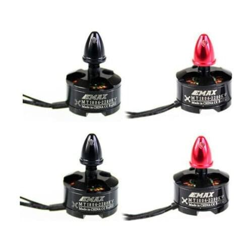 4x Emax MT1806 2280KV Brushless Motor CW CCW for QAV250 200-300 Sizes Quadcopter