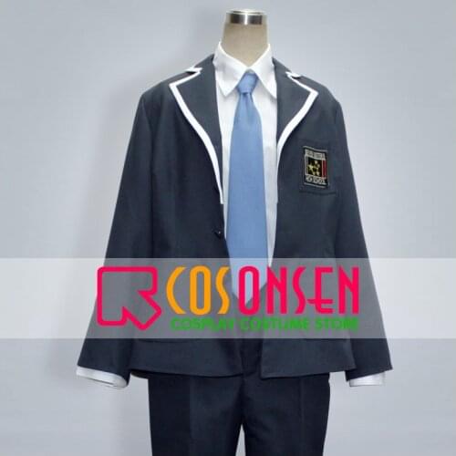 COSPLAYONSEN Persona2 Innocent Sin Tatsuya Suou School Uniform All Sizes Handmade