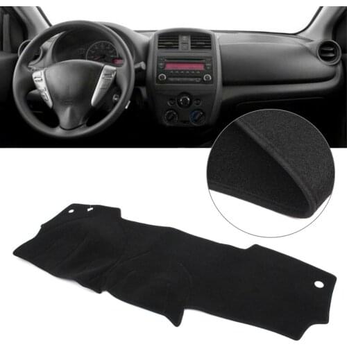 Car Dash Mat Dashboard Cover Dashmat For Nissan Versa 2012 2013 2014 2015 2016 2017 2018 LHD