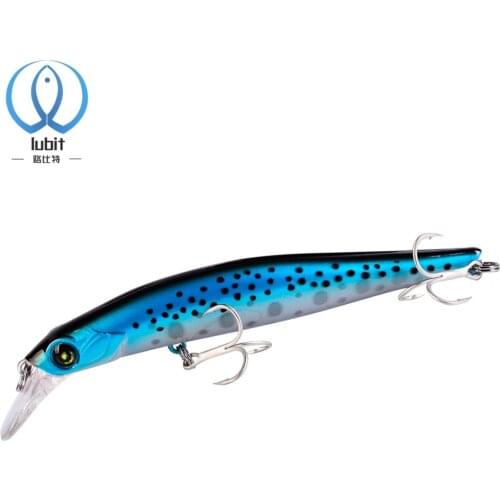 Lubit Artists Jerkbaits Minnow Fishing Lures 70mm 3g 115mm 11.5g Slience High Quality Hard Baits seabass Wobblers fishing 2020