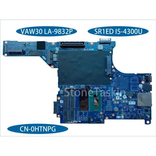 Best Value CN-0HTNPG For DELL Latitude E5440 Laptop Motherboard VAW30 LA-9832P SR1ED I5-4300U 100% Fully Tested