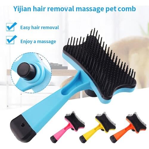 Multi-purpose Dog Cat Comb Brush Needle Pet Hair Brush for Puppy Small Dog Hair Remover Fur Cleaning Pet Beauty Grooming Tool