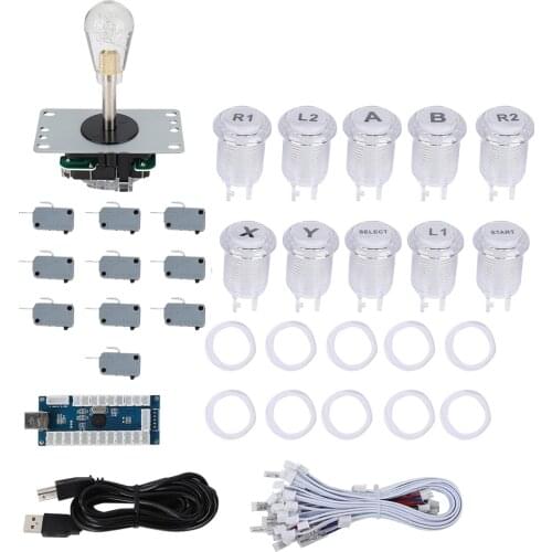 822B Single DIY Arcade Joystick Accessory Kit For Arcade / Fighting Home Game USB Set In American-Style Joystick Accessories