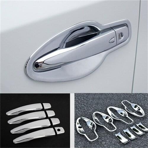 ABAIWAI Car Door Handle Bowl Cover Stickers For Nissan Qashqai J11 Exteriors Styling Auto Parts Accessories 2014 2015 2016 2017