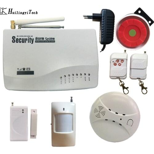 Security GSM Alarm System GSM burglar alarm power failure alarm Free shipping