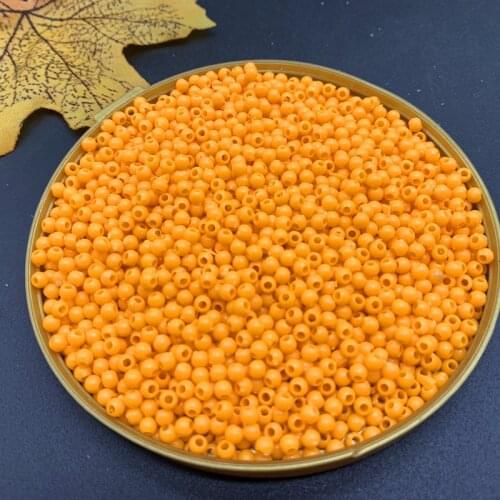 1000/500 pcs /lot 3/4mm Multi Colors Acrylic Round Beads For DIY Bracelets & Necklaces Jewelry Makings Accessories#ZV07