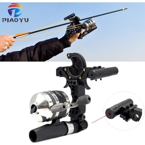 New Multifunctional Fish Shooting Slingshot Infrared Laser Aiming High Precision Professional Outdoor Hunting Accessories
