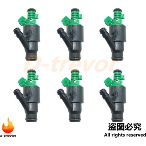 6Pcs 0280150502 Fuel Injectors For 1995-2002 Kia Sportage 2.0L