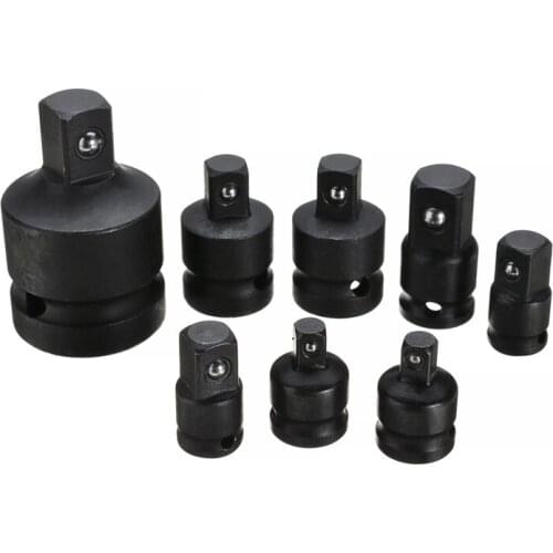 8Pcs/Set 1/2" 1/4" 3/8" 3/4" Ratchet Wrench Socket Adapter Spanner Keys Converter Drive Reducer Impact Craftsman Ratchet Wrench