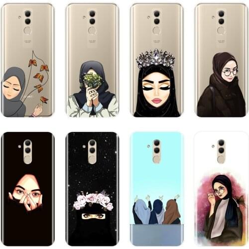Back Cover For Huawei Mate 9 10 20 Lite Islamic Arabic Muslim Eye Soft Silicone Phone Case For Huawei Mate 7 8 9 10 20 Pro Case