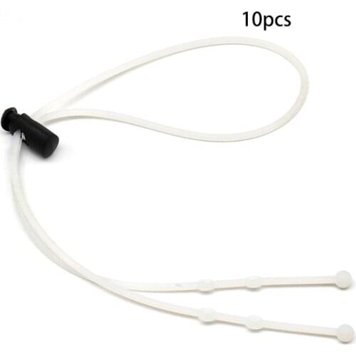 10Pcs Adjustable Face Mask Silicone Lanyard Rope Eyeglass Anti-Lost Strap Holder