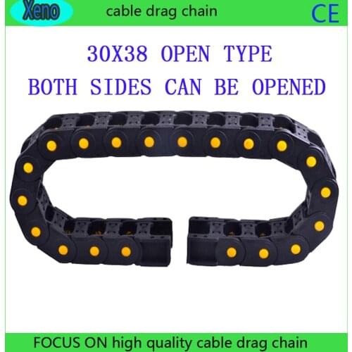 30x38 10Meters Bridge Type Reinforced Nylon Engineering Towline For Engraving Machine