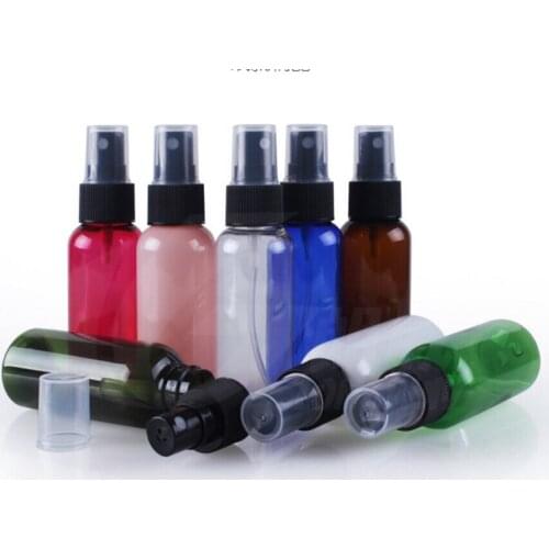 500pcs fashion 50ml Plastic PET Mini Empty Perfume Bottles Spray Bottle Sample Containers Travel Bottle