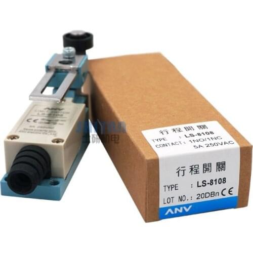 Free shipping High quality Genuine authentic Taiwan Shiyan ANV Travel limit switch LS-8108 LS-8104