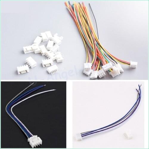 10Pair 11.1v RC Lipo Battery Balance Charger JST-XH Connector Adapter Plug 3S1P Cable with #26 Wire for Better Conduction