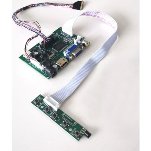 For LTN156AT32/LTN156AT35 2AV+VGA 15.6" 1366*768 WLED 40Pin LVDS notebook PC panel LCD screen controller board kit