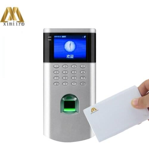 F200 Fingerprint Door Access Controller With 13.56MHz MF IC Card TCP/IP & USB Biometric Time Attendance Machine