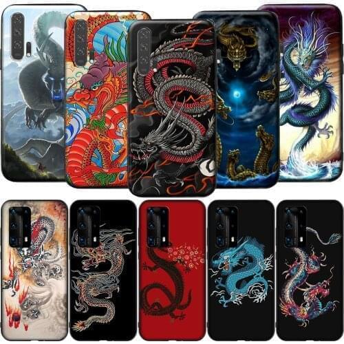 GX50 Chinese Dragon for Huawei Y5P Y6P Y7A Y8P Y9A Mate 10 20 30 Pro Lite Nova 2i 3 3i 4 5 5T 7 SE P Smart Z