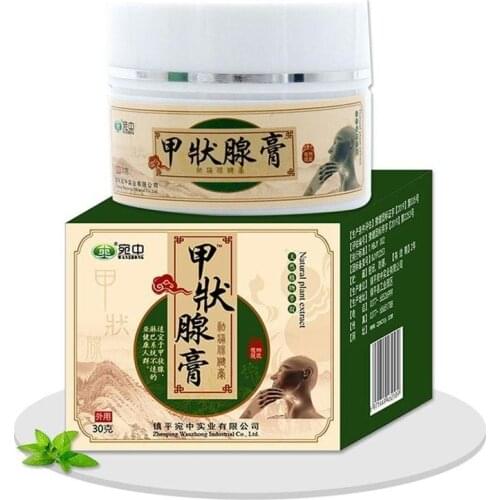 30g Thyroid Gland Bone Pain Health Cream Treat Thyroid Lympy Cause Neck Muscle Swelling Pain Relief Health Care Ointment