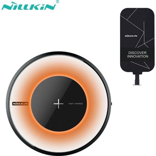 Nillkin Original Fast Wireless Charger Qi Charging pad For Samsung GalaxyS9 S8 S7 S6 Qi Wireless Charger for iphonefor xiaomi mi