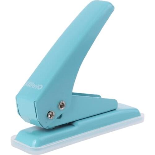 6mm Single Hole Puncher Notebook Paper Scrapbook Card Cutter DIY Loose-Leaf Manual Hole Punching Machine