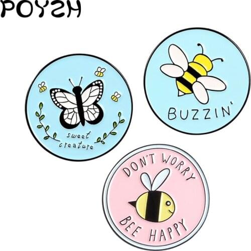 POYZH Butterfly Brooches For Clothes