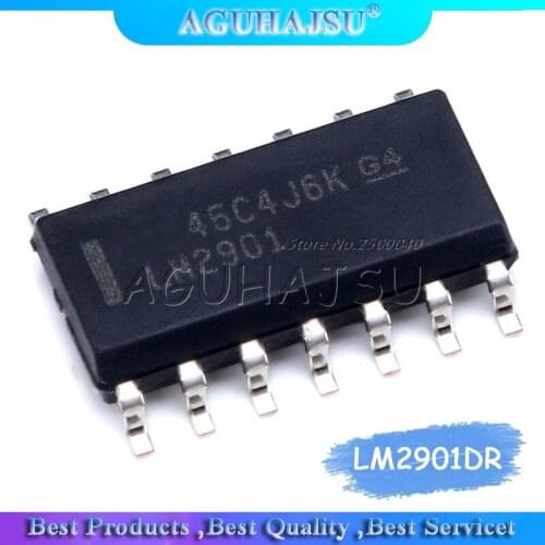 10PCS LM2901DR SOP14 LM2901 SOP 2901DR SOP14 SMD new and original IC