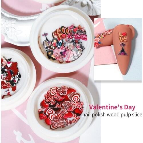 12 Styles Nail Sticker Romantic Sexy Lips Love Shape Sweet Cake Colorful Waterproof DIY Decoration Jewelry Nail Art Patch