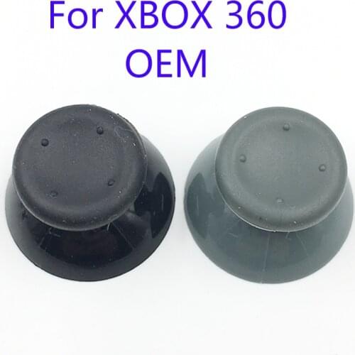 20PCS Black Grey Game Rubber Thumbstick Button Joystick Cap for XBox 360 Controller