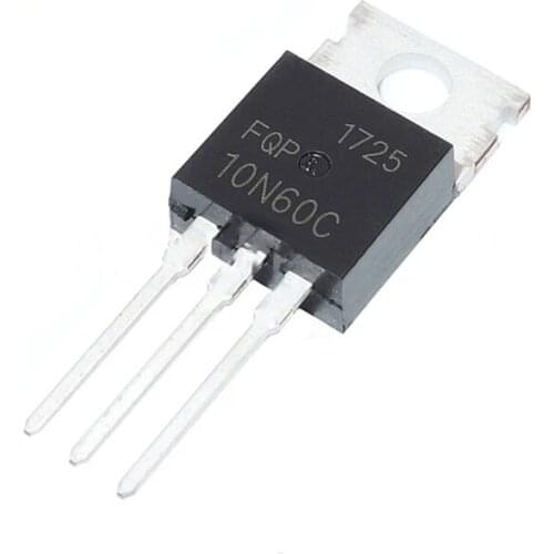 5PCS FQP10N60C 10N60C TO-220 10N60 MOSFET transistor 600V 9.5A new original ic