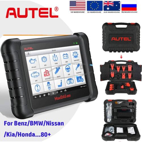 Autel DS808K Car Diagnostic Tool Car diagnostics OBD2 Scanner Auto Programming Tool Code Reader IMMO, Oil Reset, EPB PK Ms906
