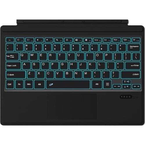 Bluetooth Keyboard Wireless Slim Rechargeable Keyboard for Micro soft Surface Pro 7 Plus 2021 / Pro 7 / Pro 6 / Pro 5