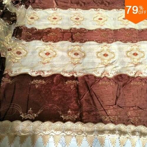 Cortinas salon visillos curtain transparent living room home decor Voile curtains and tulle tulle cortina dormito villa Curtains