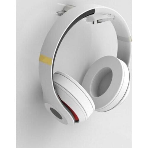 Headphone Holder Hanger Wall Mounted Headset Display Acrylic Space Saving Headphones Hanger Stand Bracket