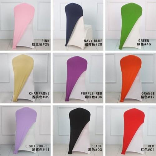 Good Quality Stretch Spandex Chair Cap Cover Banquet Chair Hood For Wedding Event Party Hotel Decoration
