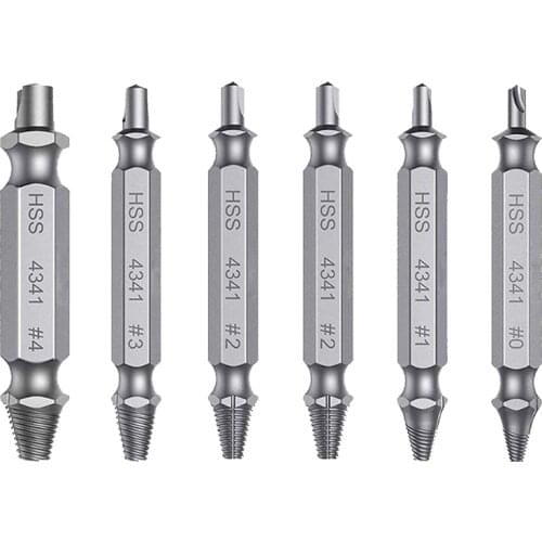 GanWei Damaged Screw Extractor Drill Bit Set Stripped Easily Take Out Broken Screw Bolt Bolt Remover Easily Out Demolition Tools