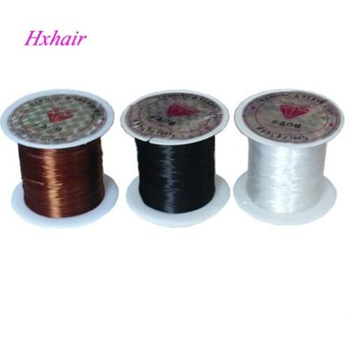 Wholesale - 10pcs Crystal Line Elastic Line Strong Stretchy Line Jewelry Line Thread String for hair weaving