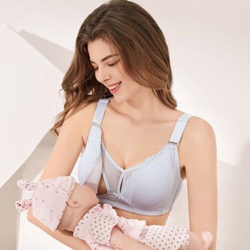 Maternity Sleep Bras Breastfeeding Nursing Bra Pregnancy Pumping Bra Pregnancy Clothes Cotton Open Cup Sexy Underwear