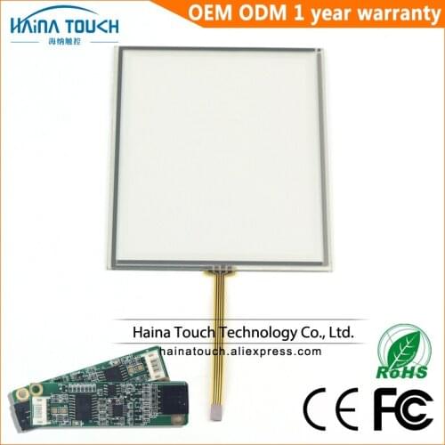 Raspberry Pi Compatible 13.2*10.6 cm 5.7 inch touch panel includes USB controller for GPS Navigator